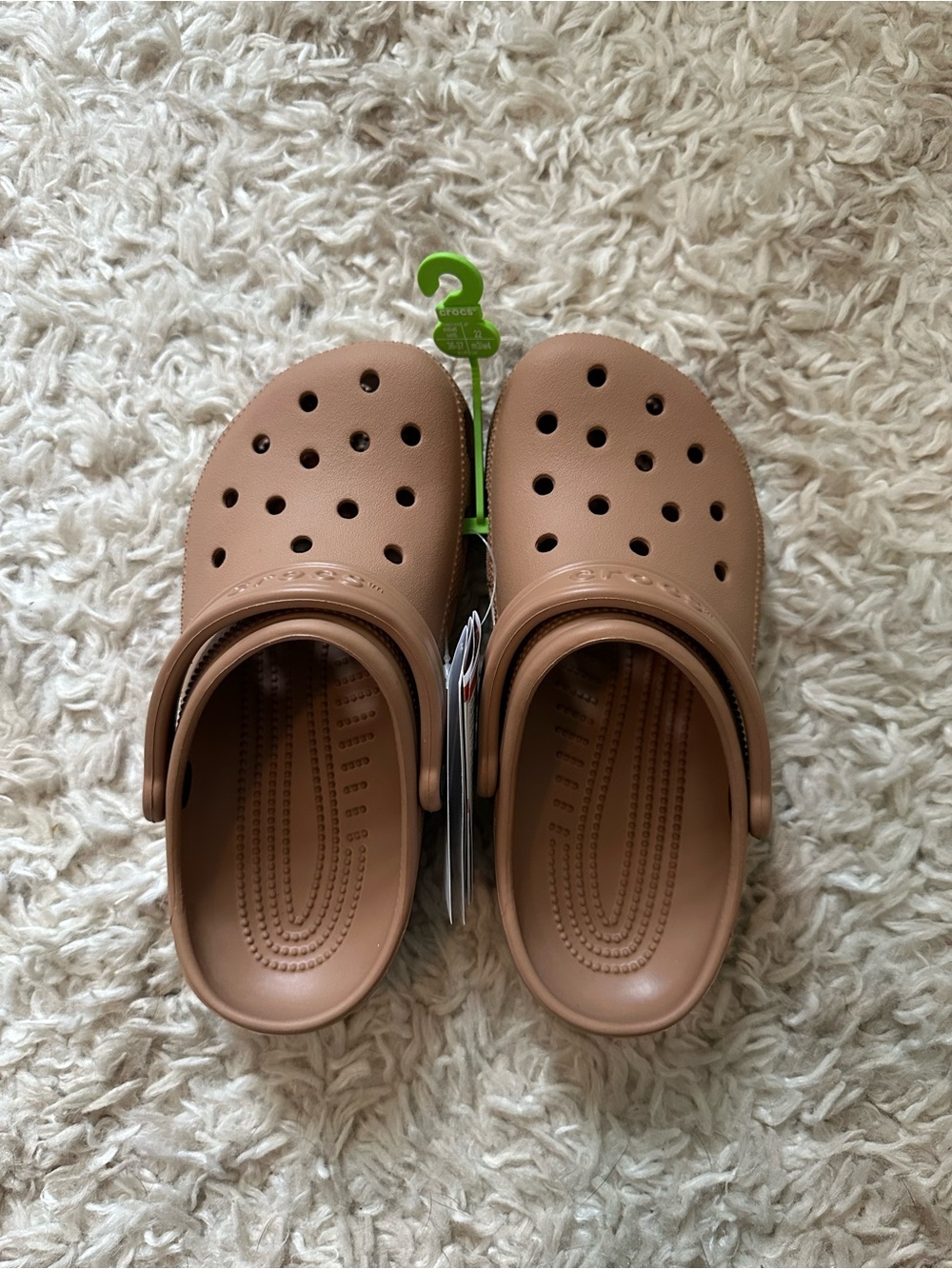 CROCS Classic Clog in Light Brown